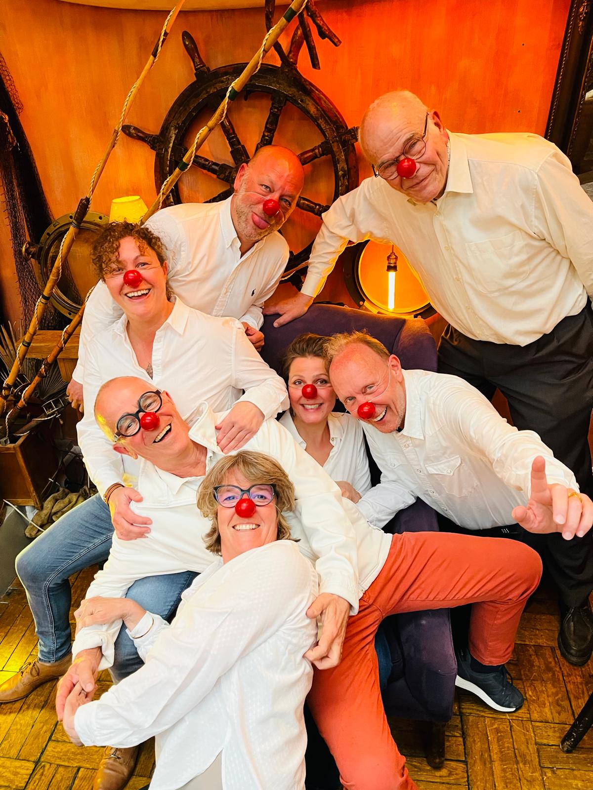 Membre Rotary en clown